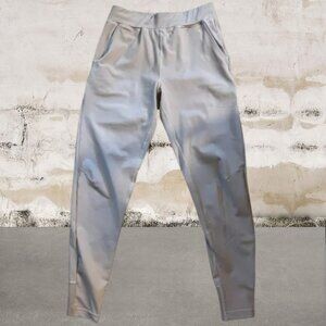 Alphalete Beige Track Pants with Tapered Fit Size Small